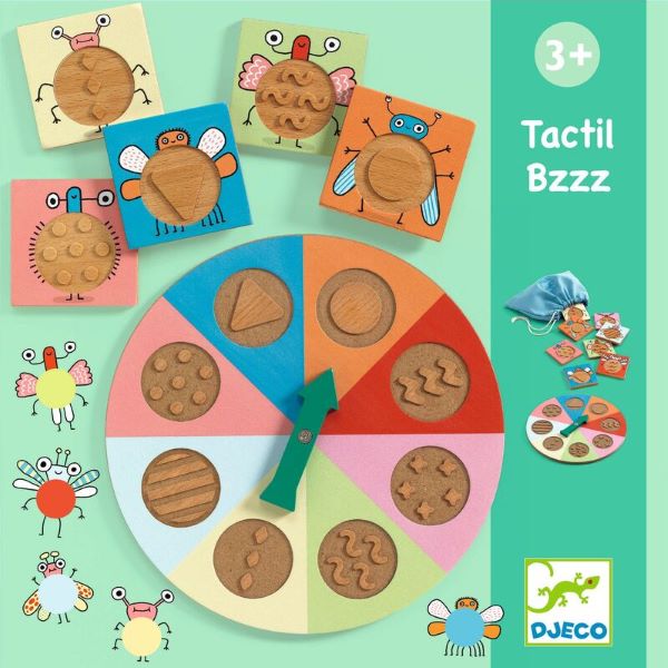 Djeco - Tactil-Bzzz Sensory Game