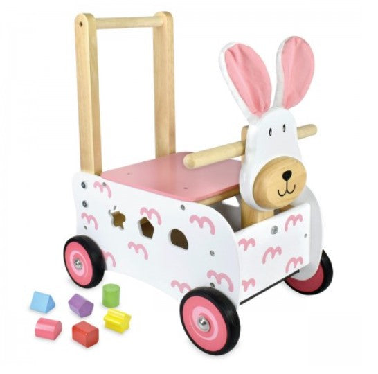 wooden bunny walker