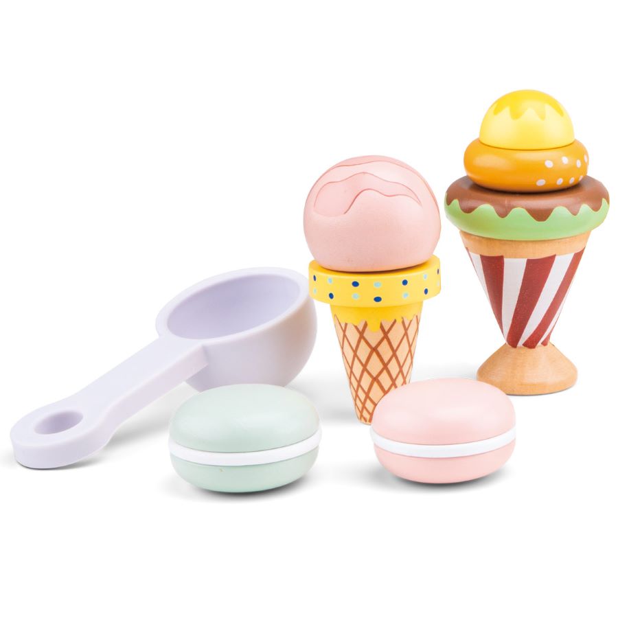 New Classic Toys - Stacking Ice Cream Play Set