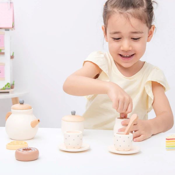 New Classic Toys - Wooden Tea Set