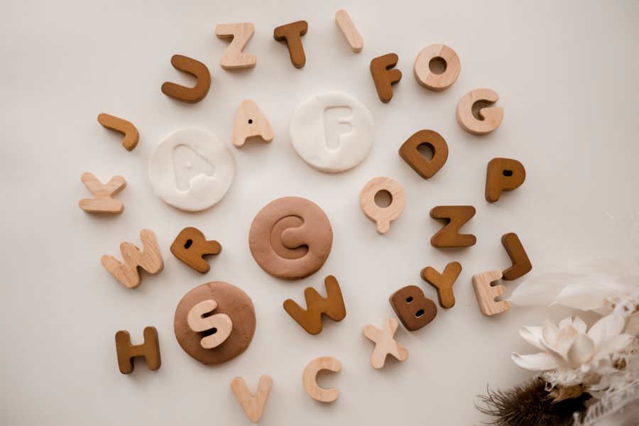 QToys - Wooden Capital Letters