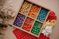 Thumbnail for QToys - Froebel Peg and Lacing Board