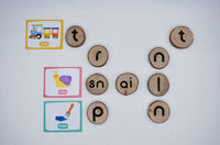 Thumbnail for QToys - Wooden Phonogram Learning Kit