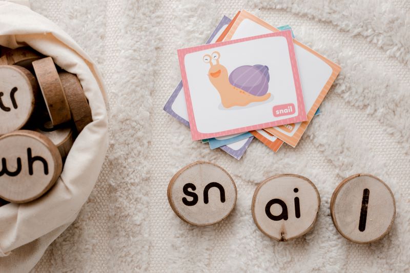 QToys - Wooden Phonogram Learning Kit