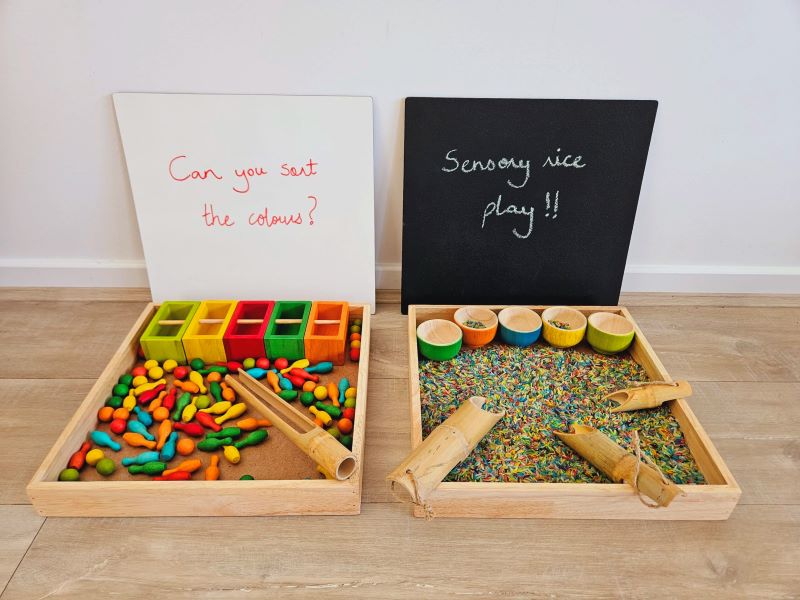 QToys - Montessori Sand Tray