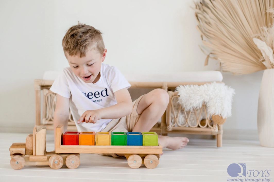 Qtoys - Flat Back Sorting Truck