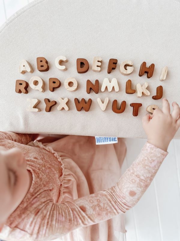 QToys - Wooden Capital Letters