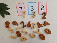 Thumbnail for QToys - Wooden Number Set