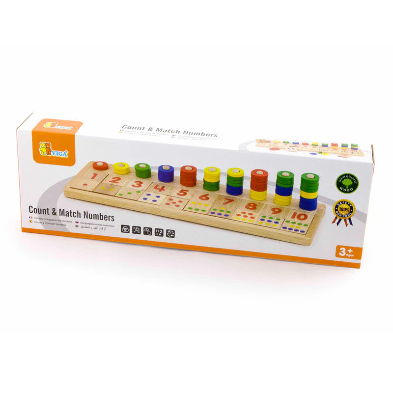 Viga Toys - Count and Match Numbers