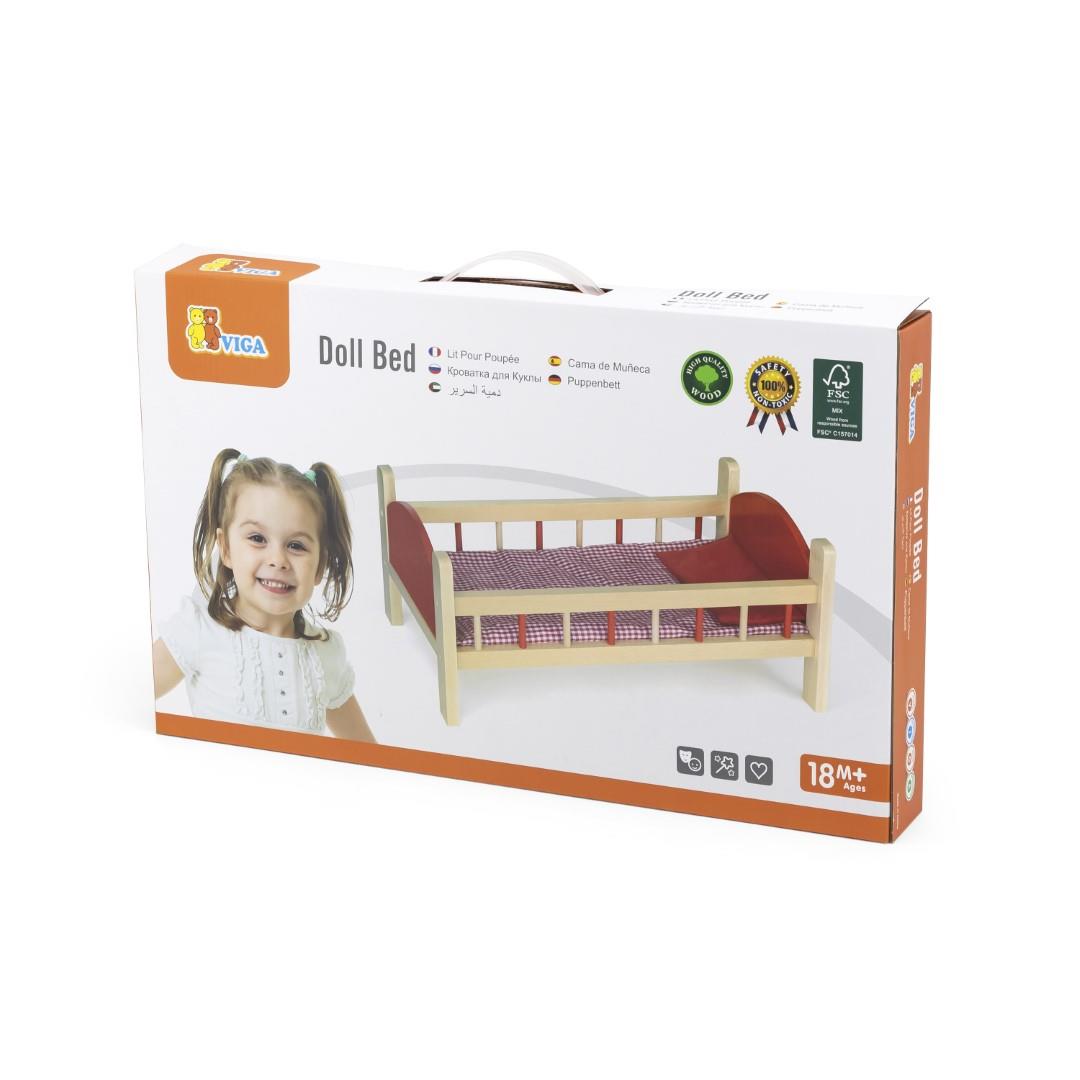 Viga Toys - Doll Bed with Bedding