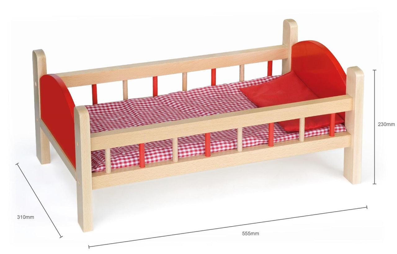 Viga Toys - Doll Bed with Bedding