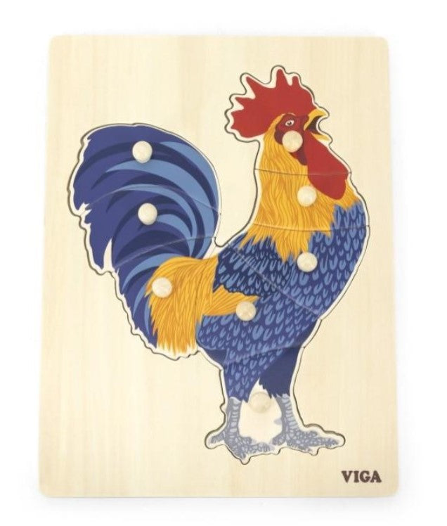 Viga Toys - Montessori Animal Puzzles