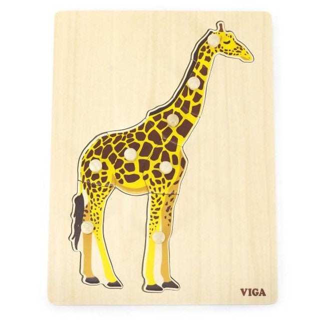 Viga Toys - Montessori Animal Puzzles