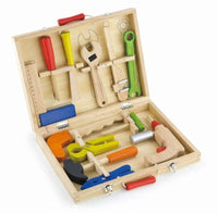 Thumbnail for Viga Toys - Wooden Tool Box (12 pieces)