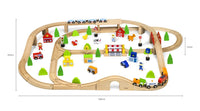 Thumbnail for Viga Toys - Train Set (90 pieces)