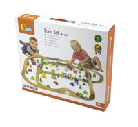 Thumbnail for Viga Toys - Train Set (90 pieces)