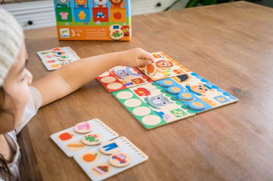 wooden toddler shopping game