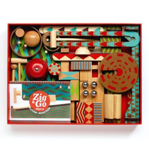 Djeco - Zig & Go Set (48 pieces)