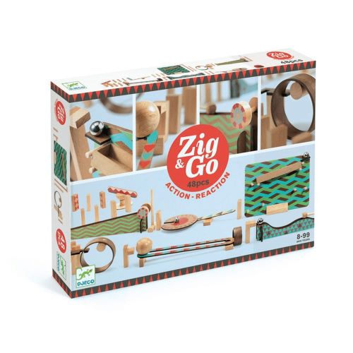 Djeco - Zig & Go Set (48 pieces)