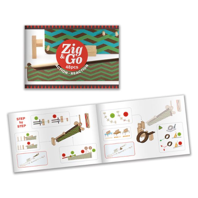 Djeco - Zig & Go Set (48 pieces)