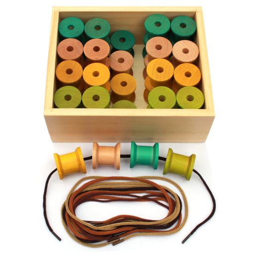 threading lacing toys