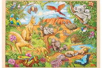 Thumbnail for Goki - Wooden Puzzle Australian Animals