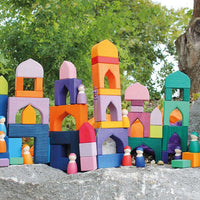 Thumbnail for grimms building blocks wooden toys australia