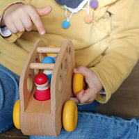 Thumbnail for grimm's bus fine motor skills wooden toys australia