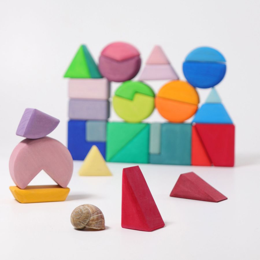 Grimm's - Triangle Square Circle Building Set