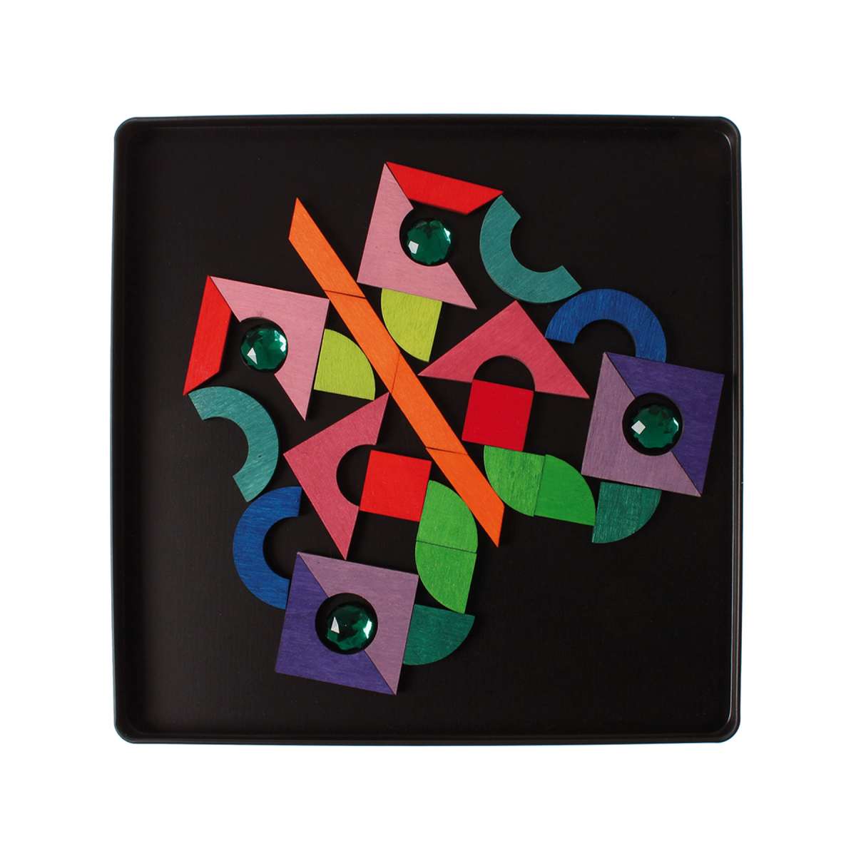 Grimm's - Magnet Puzzle Triangle Square Circle