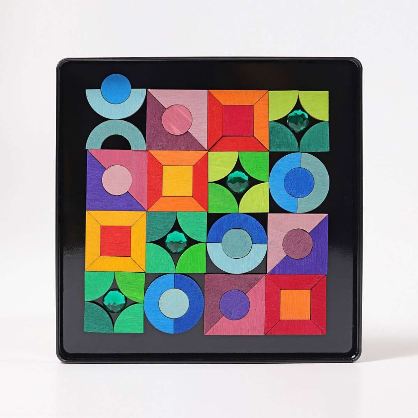 Grimm's - Magnet Puzzle Triangle Square Circle