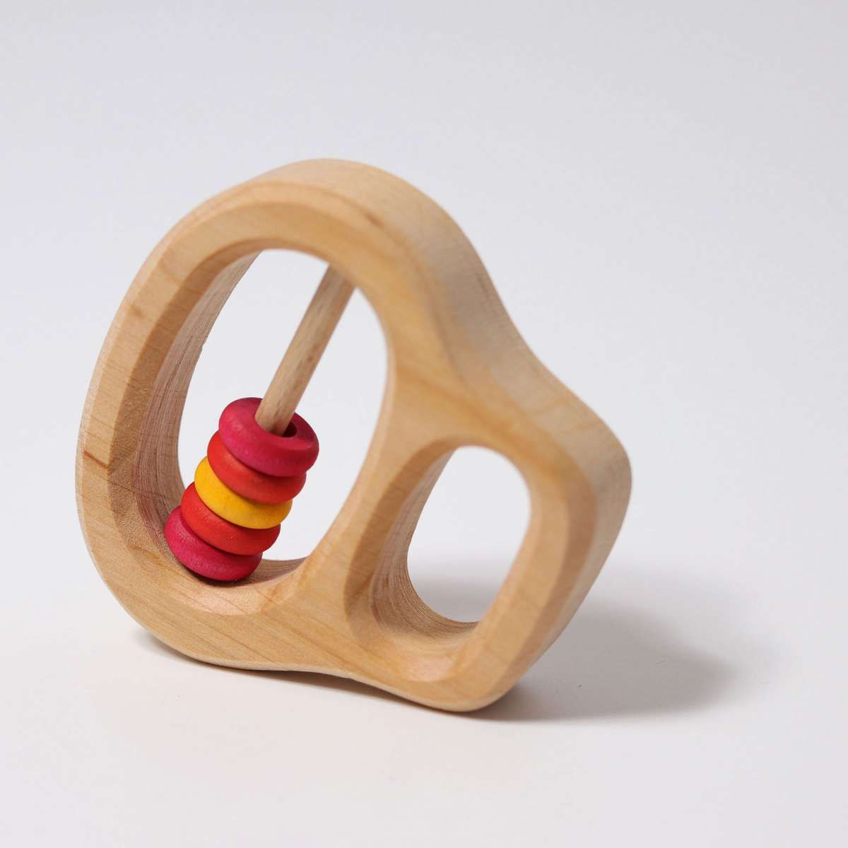 Grimm's - Klipp Klapp Rattle Red