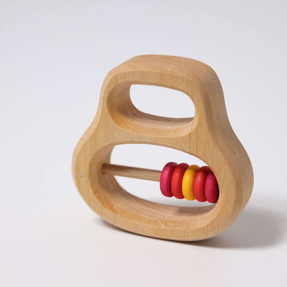 Grimm's - Klipp Klapp Rattle Red