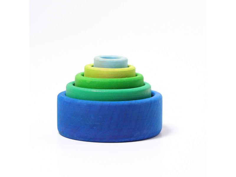 Grimm's - Stacking Bowls - Ocean