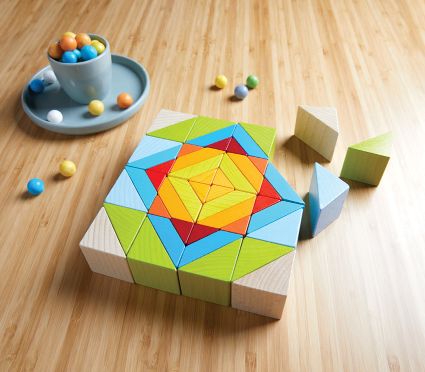 HABA - Wooden Mosaic Blocks