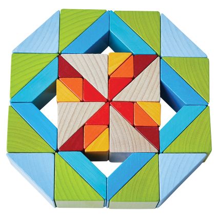 HABA - Wooden Mosaic Blocks