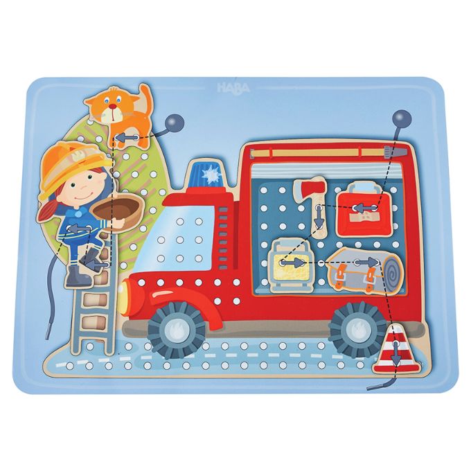 HABA - Threading Game Fire Truck