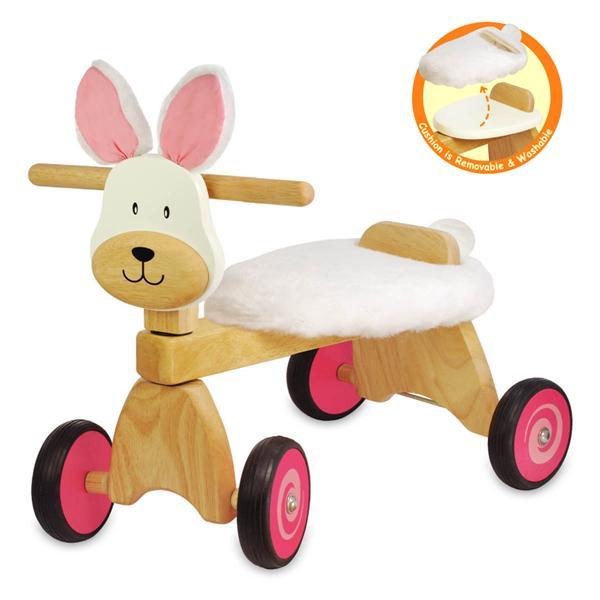 wooden bunny ride on