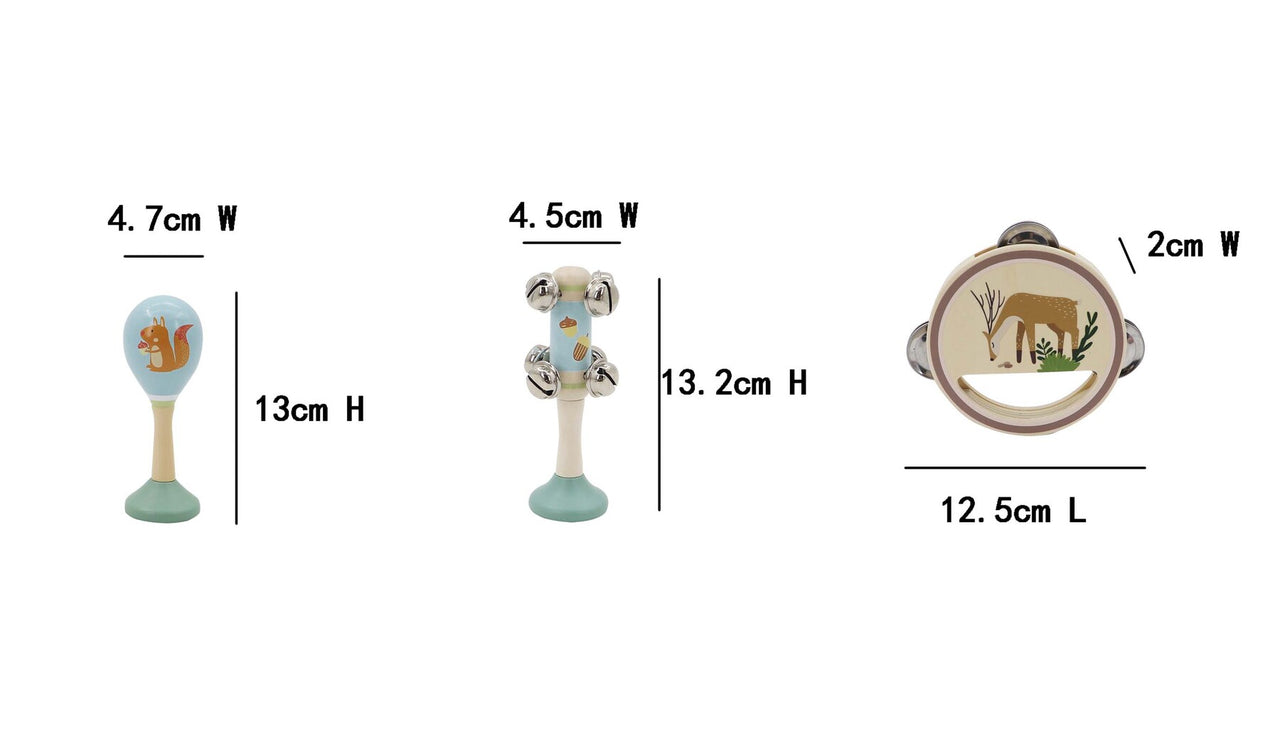 Kaper Kidz - Woodland Animals Music Set