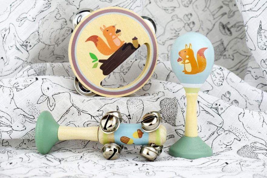 Kaper Kidz - Woodland Animals Music Set