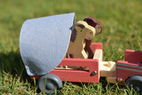 Thumbnail for Kaper Kidz - Wooden Tractor or Truck with Animals