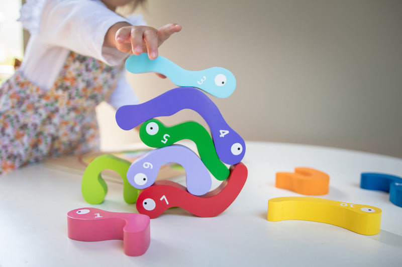 Kiddie Connect - 123 Worm Puzzle