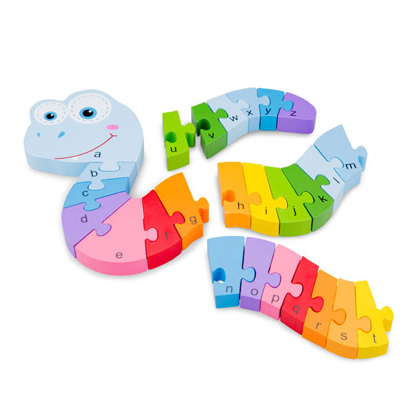 New Classic Toys - Alphabet Snake Puzzle