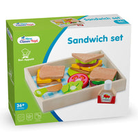 Thumbnail for New Classic Toys - Sandwich Lunch Set