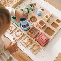 Thumbnail for QToys - Montessori Sorting and Nesting Board