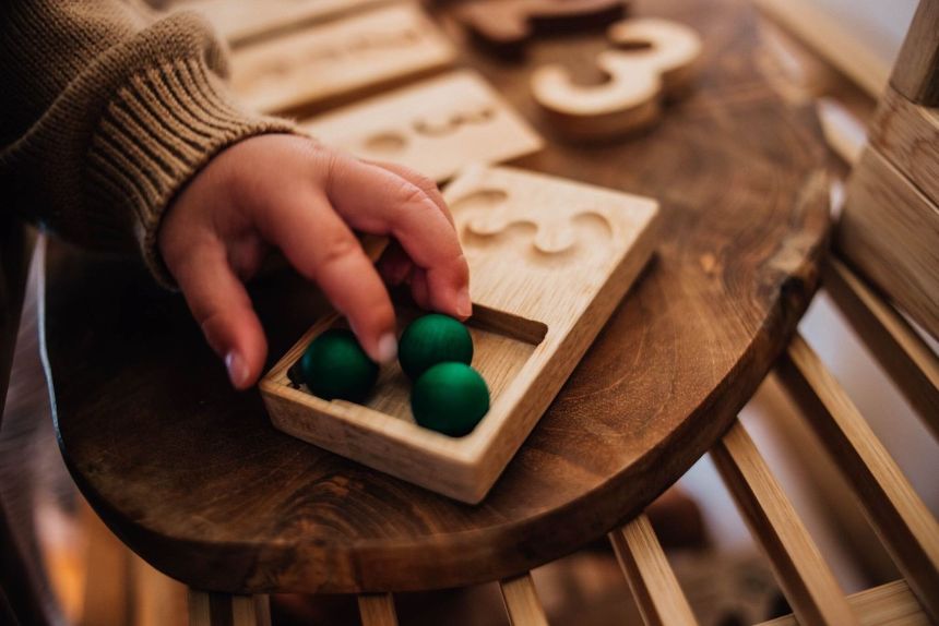 QToys - Counting and Writing Trays