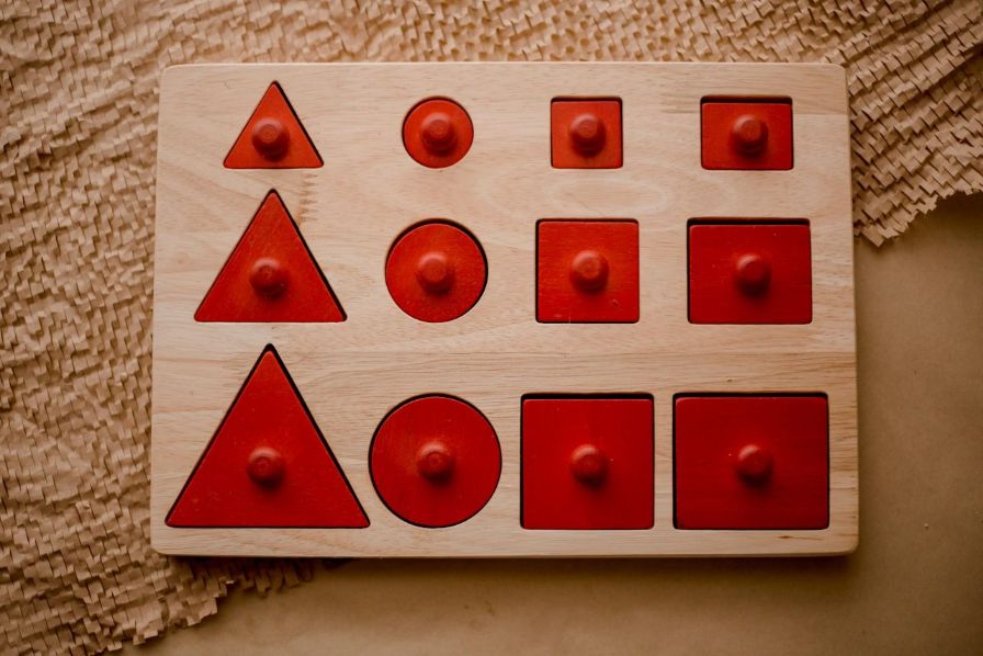 QToys - Montessori Shape Puzzle