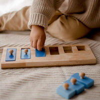 Thumbnail for QToys - Montessori Short Tall Puzzle