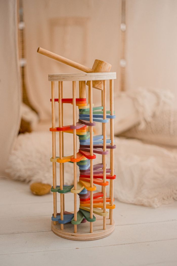 QToys - Pound a Ball Tower