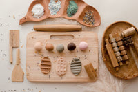 Thumbnail for QToys - Wooden Play Dough Kit